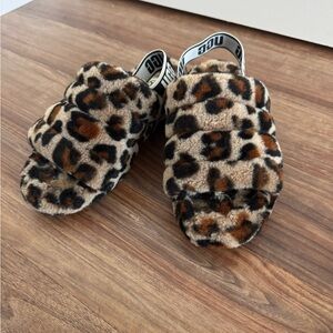 UGG Brown and Black Cozy Slippers